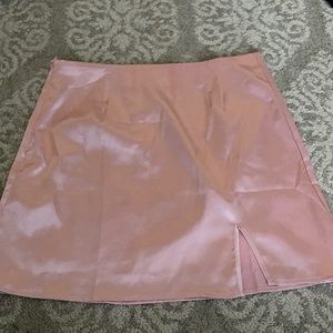Pink skirt